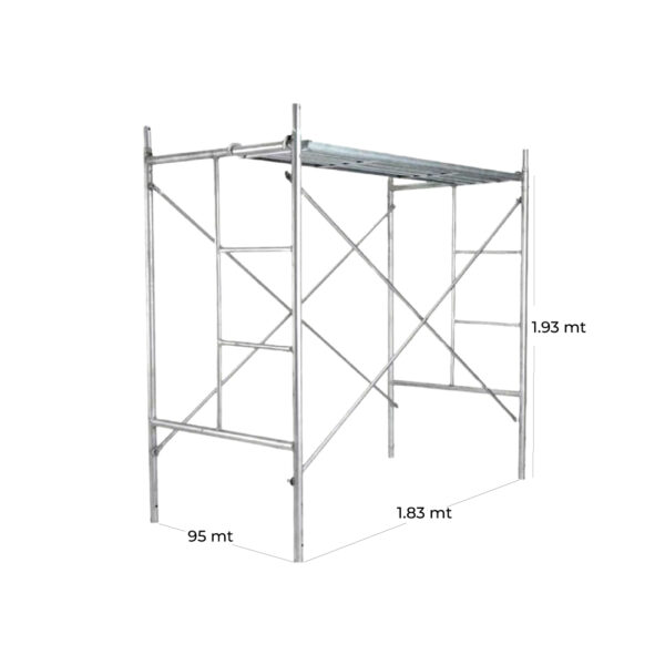 Andamió Estándar Galvanizado ROBUSTO - FerromasHome